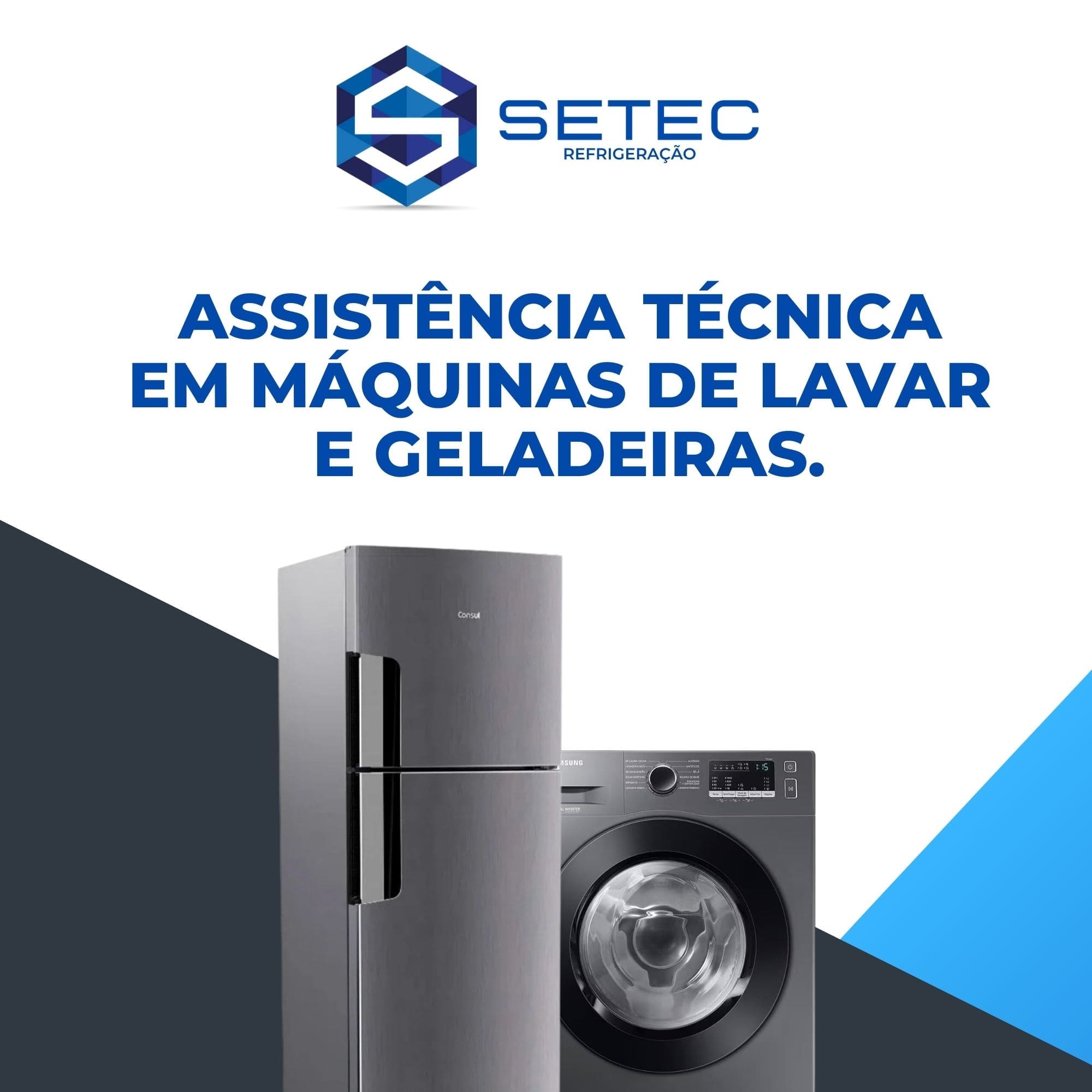 Geladeiras e Máquinas de Lavar